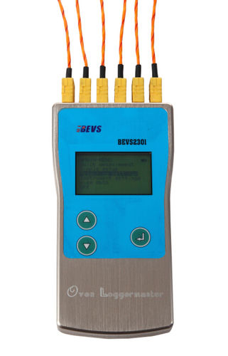 Oven Temperature Data Logger Data Capacity: Memory Stores Up To 260