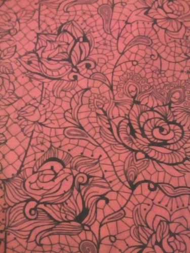 Washable Rose Webbed Printed Polyester Fabric