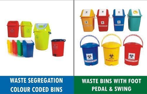 Hospital Waste Collection Swing Bins (Biomedical Waste Bins) in Mumbai ...