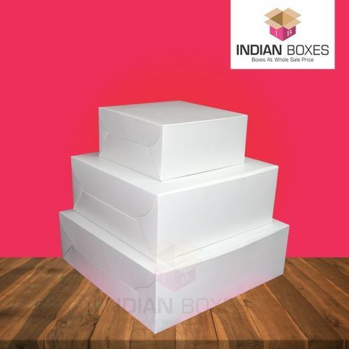 Plain & Printed Cake Box