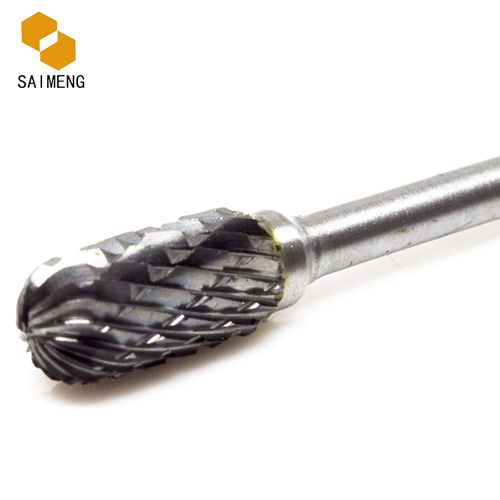 Sc Cylinder Shape Double Cut Single Cut Tungsten Carbide Burr Diameter: 1/4" Inch (In)