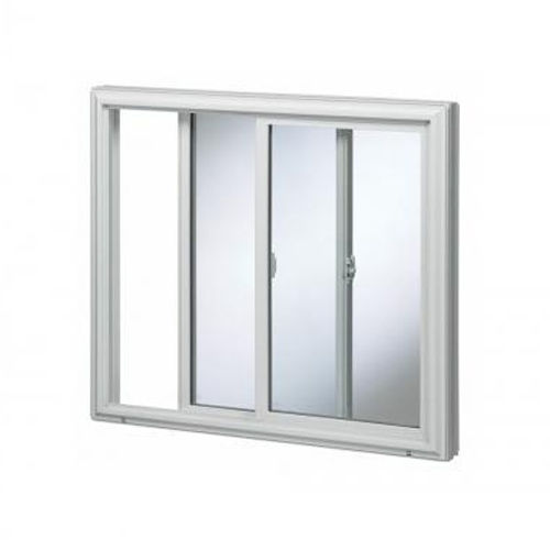 White Upvc Slider Window