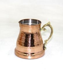 Brass and Copper Narrow Mouth Mug