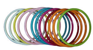 Colour Plastic Bangles