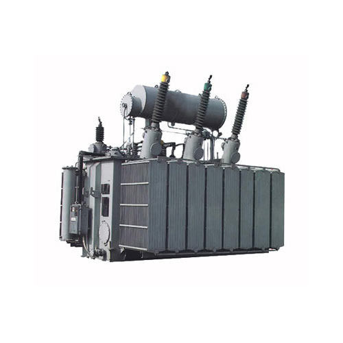 Black And Red Oil Immersed Power Transformers