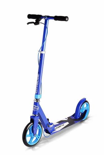 B200 Adult Kick Scooter W/hand Brake - 220lb Weight Limit - Folds Down - Adjustable Handle (Annelawson)