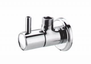 Angle Cock With Wall Flange - Durable Brass Construction, Flawless Finish and Long Lasting Sheen | Ideal for Luxury Bathrooms and Hygienic Washrooms