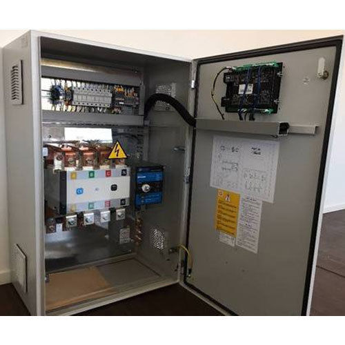 Ats Control Panel Board - Mild Steel, Rated Voltage 240-415 V | White Powder Coated Finish, 50-60 Hz Frequency