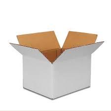 White Corrugated Packaging Boxes 