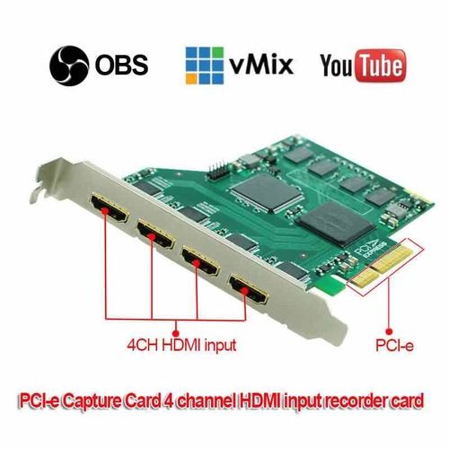 4ch HDMI Full HD Video Capture Card