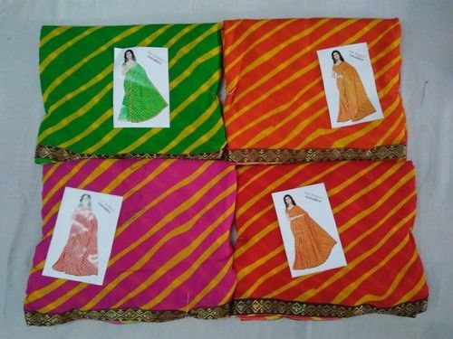 Fancy Chiffon Cotton Saree