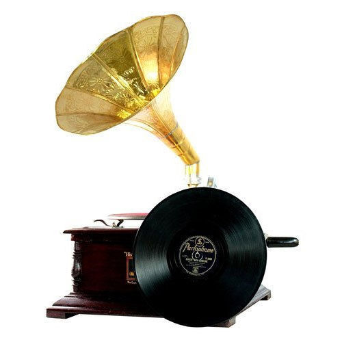 Low Price Wooden Gramophone Player Body Material: Wood