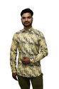 Mens Yellow Formal Shirts Size: Small