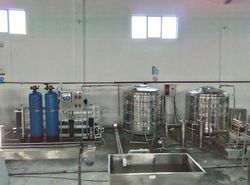 Mineral Water Filtering Plant