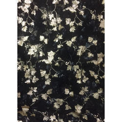 Black Raschel Net Fabric