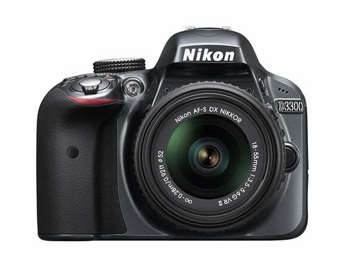 24.2 MP CMOS Digital SLR Camera with AF-S DX NIKKOR (Nikon D3300)