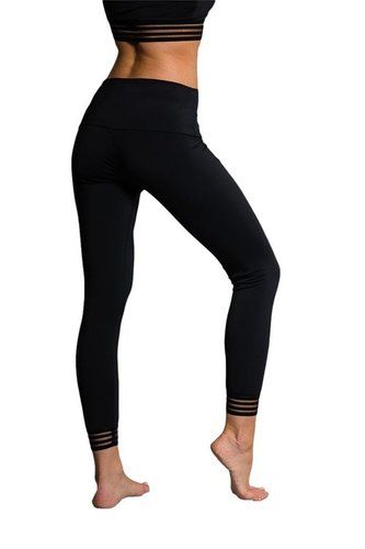 Black Color Yoga Leggings Age Group: Adults