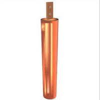 Copper Bonded Earthing Electrode - 50mm, 60mm Diameter | Customizable Lengths, Suitable for All Soil Types, Maintenance Free