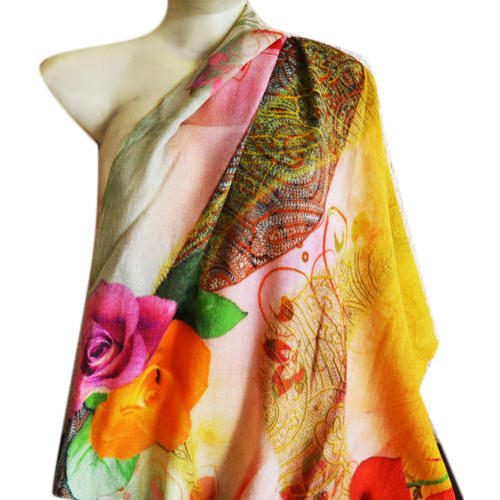 Ladies Digitally Printed Shawl