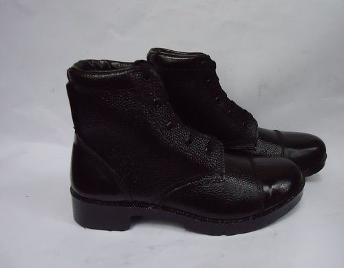 Boot Ankle Leather Printed Grain For General Purpose