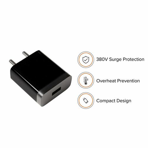 OG Adaptor for MI Phones - Soft Plastic Material, Output Current: 2A, Output Voltage: 5V | Smart Charge, All Round Safety Protection