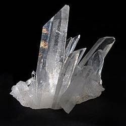 White Accurate Composition Quartz Crystal