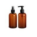 Dark Brown Amber PET Lotion Bottles