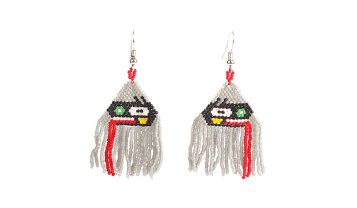 Bohemian Fashion Hand Woven Beads Tassel Earrings