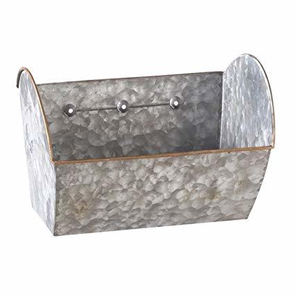 Galvanized Hanging Planters