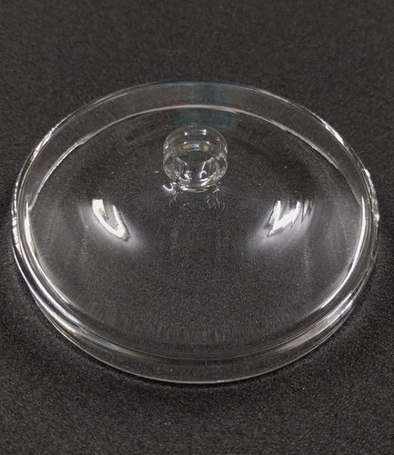 Lid For Low Form Crucible Equipment Materials: 99.99% Fused Quartz Transparent Lab Wares