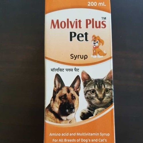 Molvit Plus Pet Syrup Drug Solutions