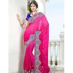 Alluring Design Fancy Viscose Sarees