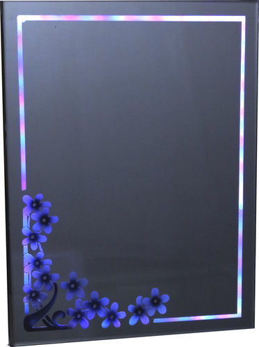 Rectangular Designer Glass Led Mirror