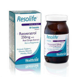 Resolife (Resveratrol 250mg) Capsules