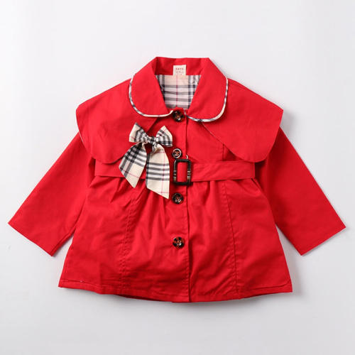 Full Sleeves Red Coat With Bow Usage: Hospital And Clinic