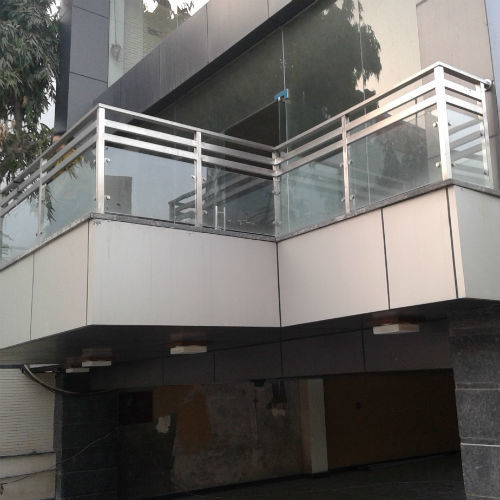 Stainless Steel Glass Railing