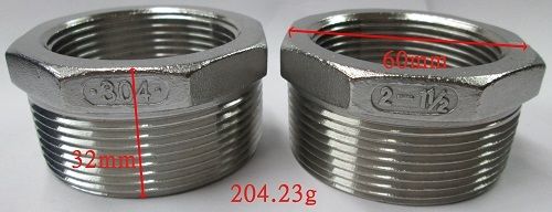 Stainless Steel Hex Bushing