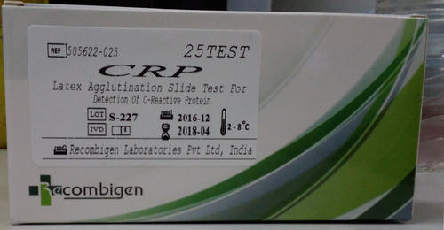 CRP Latex Agglutination Slide Test Kit