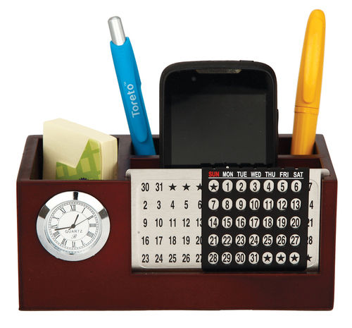 Wooden Multipurpose Pen Stand