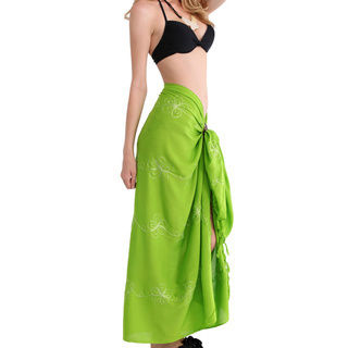 Lemon Best Quality Embroidered Sarongs