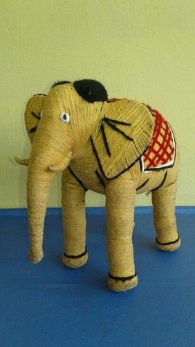 Coir Fibre Handicrafts( Elephant) 