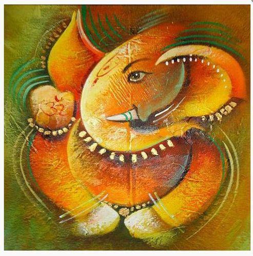 Excellent Quality Ganesh Painting