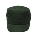 Green Plain Military Cap