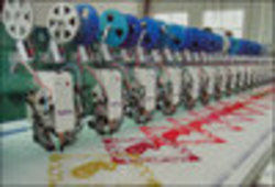 Chain Stitch Towel Cum Double Sequin Embroidery Machine