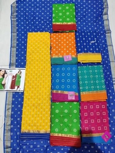 Cotton Unstitched Ladies Suits