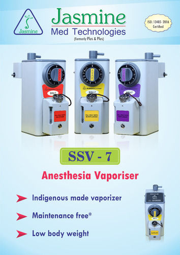 Polished High Grade Anesthesia Vaporizer