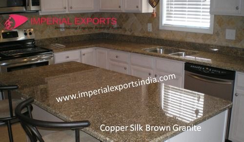 Green Copper Silk Brown Granite