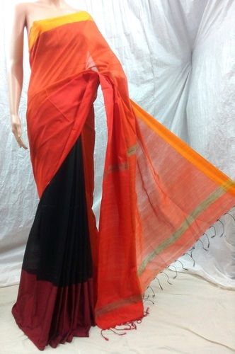 Handloom Silk Cotton Mahapar Saree