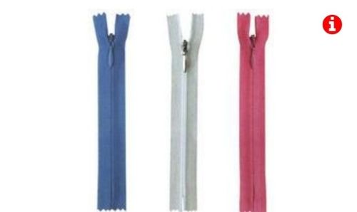 Premium Multicolor Invisible Zippers