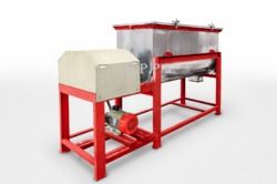 Ribbon Blender Machine - Heavy-Duty Stainless Steel Design | Ideal for Mixing Dry Powders, Grits & Bulk Materials in Food, Pharmaceutical, Paint, and Chemical Industries